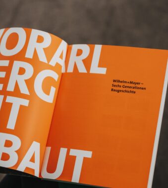 Wilhelm+Mayer Buch Vorarlberg mitgebaut