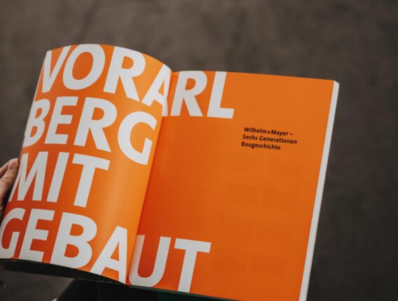 Wilhelm+Mayer Buch Vorarlberg mitgebaut